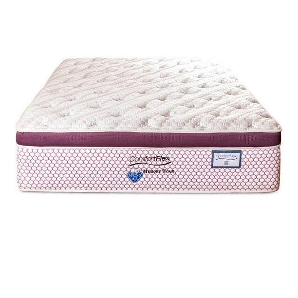 Colchón Matrimonial Spring Air Aurora Euro Top Memory Foam