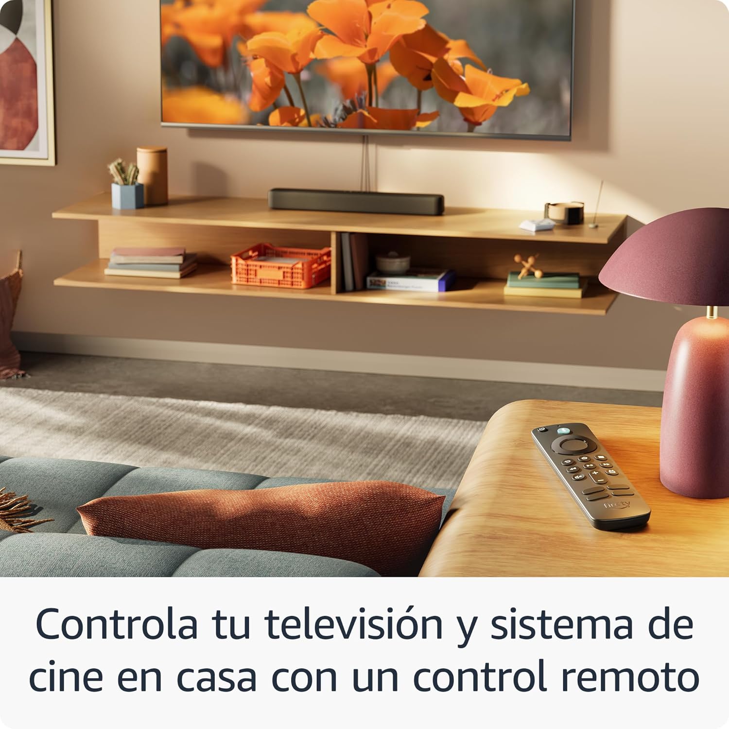 Fire TV Stick HD (modelo más reciente), TV gratuito, Control remoto por voz Alexa, controles de Smart Home, streaming en HD