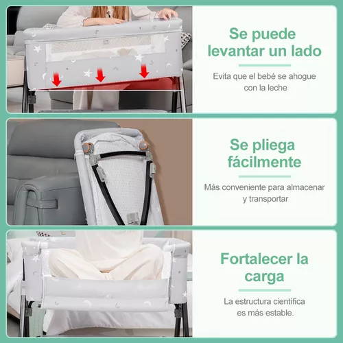 Cuna Moisés Plegable Portátil Mosquitero Bebe Colchon Niños Diseño 