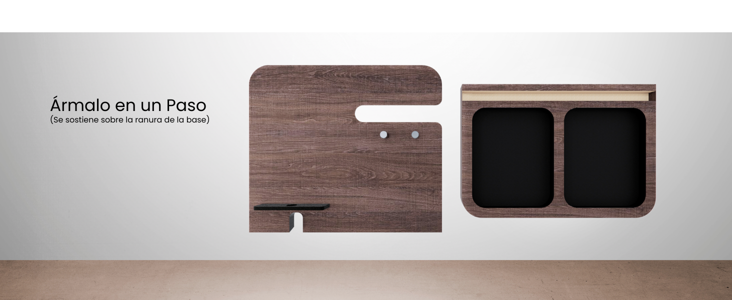 Regalos para Hombre, Organizador de Escritorio, Docking Station, Accesorios para escritorio