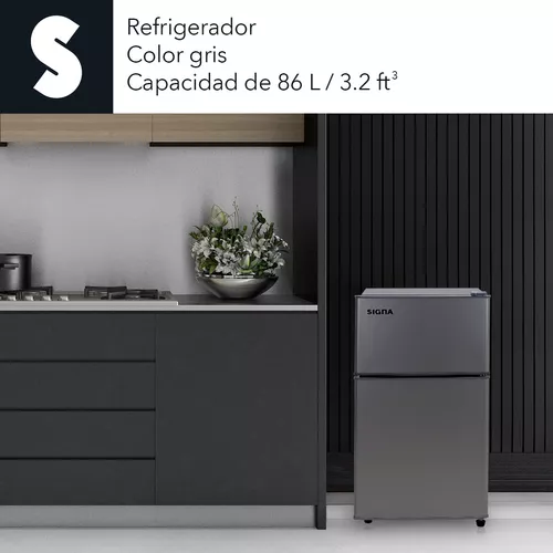 Refrigerador Frigobar Congelador 2 Puertas 86l 3 Pies 127v