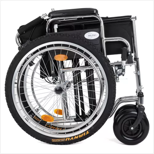 Silla De Ruedas Todo Terreno Extra Resistente Frenos De Lujo