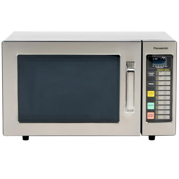 Microondas Industrial Panasonic NE-1064F color Gris 22 L 127V gris 1 Panasonic NE-1064F