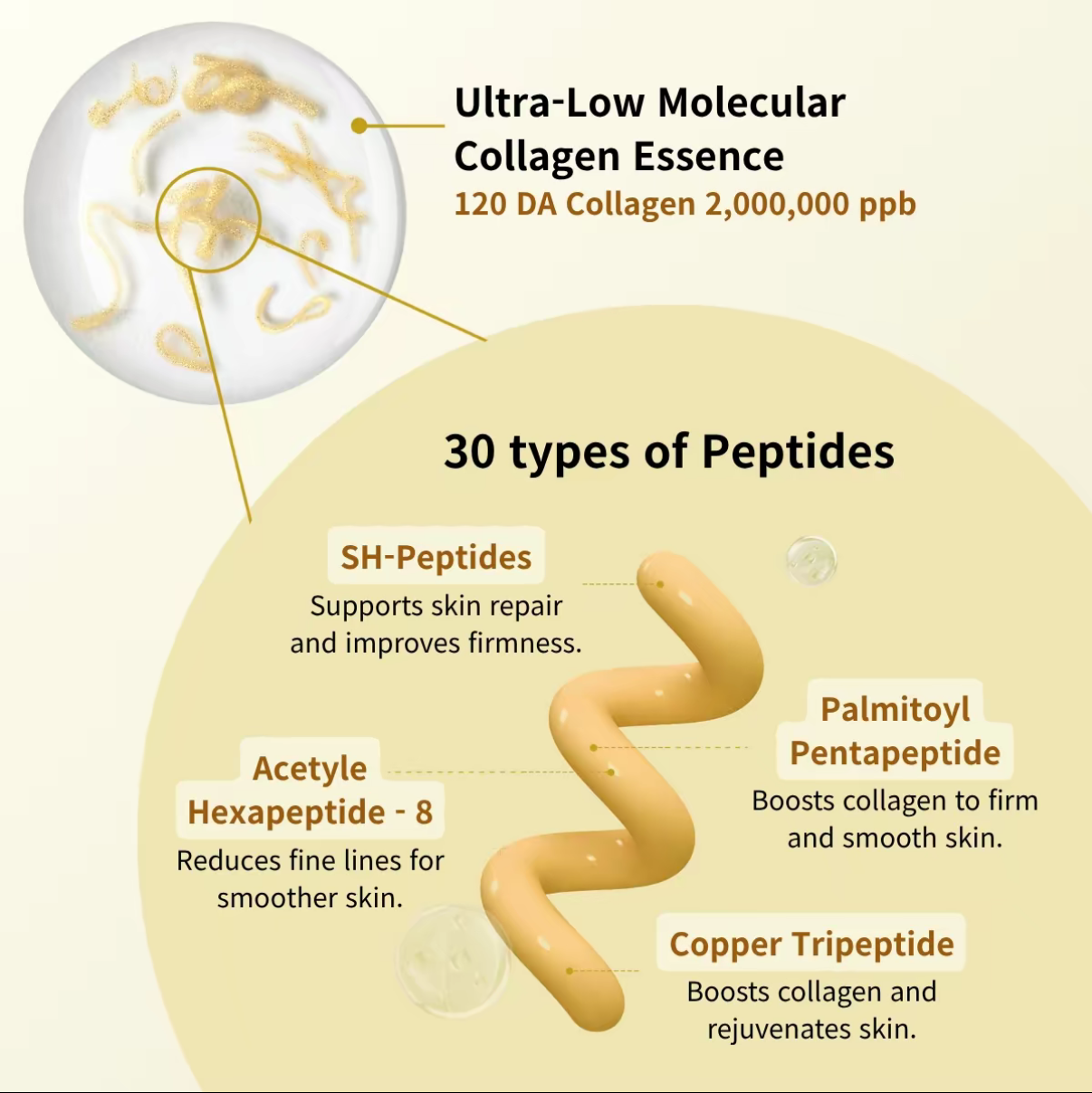 Korean Silk Lifting Peptide Ampoule-Don't see a difference after 60 days? get 100% of your money back