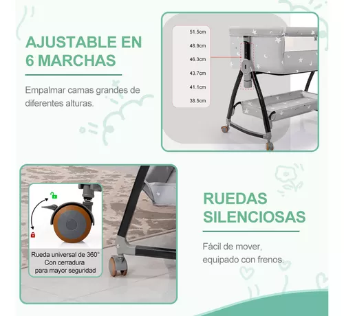 Cuna Moisés Plegable Portátil Mosquitero Bebe Colchon Niños Diseño 