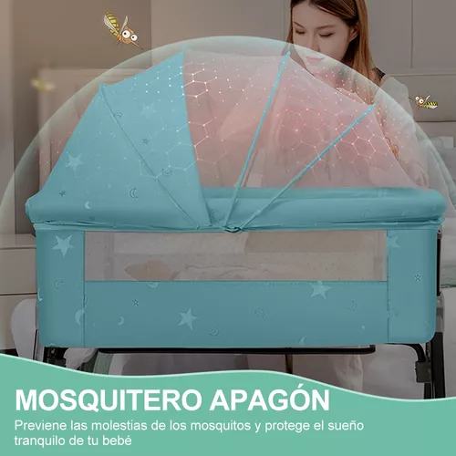 Cuna Moisés Plegable Portátil Mosquitero Bebe Colchon Niños Diseño 