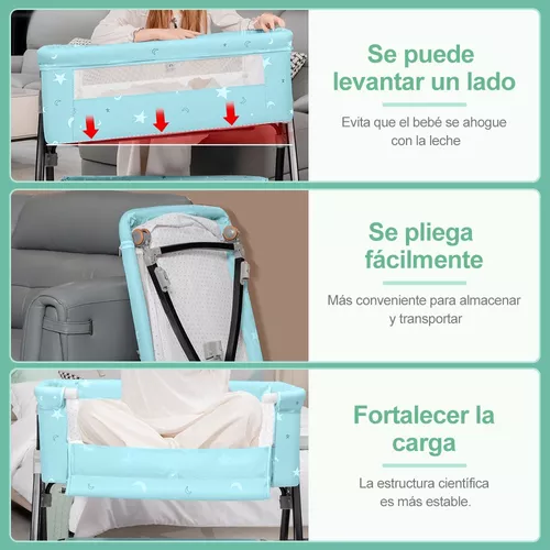 Cuna Moisés Plegable Portátil Mosquitero Bebe Colchon Niños Diseño 