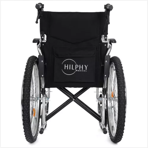 Silla De Ruedas Todo Terreno Extra Resistente Frenos De Lujo