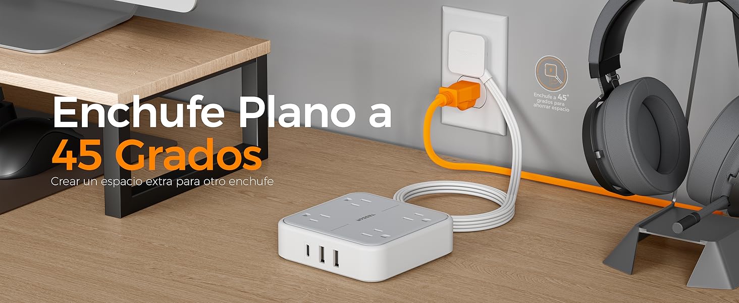 multicontacto 3 metros