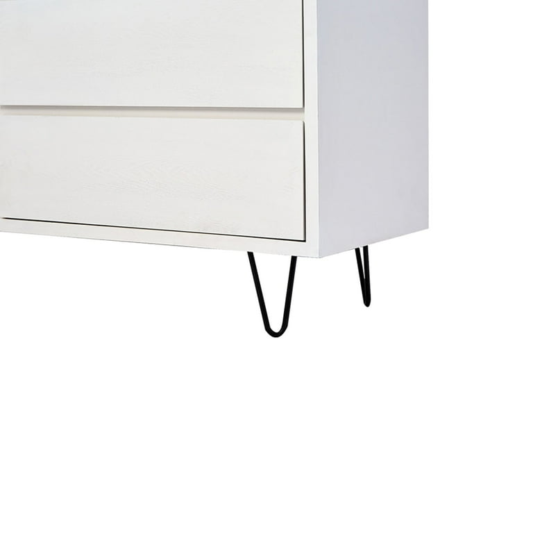 Cajonera 5 Cajones Java Blanco - Kessa Muebles