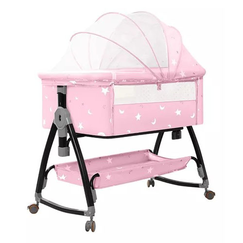 Cuna Moisés Plegable Portátil Mosquitero Bebe Colchon Niños Diseño 