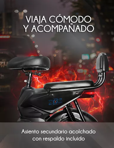 Red V Bicicleta Electrica 500w Pantalla Lcd Bateria 48v 12a