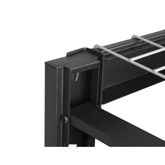 Estantería utilitaria de 4 niveles de acero empernado Kobalt de alta resistencia (77 pulgadas de ancho x 24 pulgadas de profundidad x 72 pulgadas de alto), (capacidad de 1500 libras por estante)