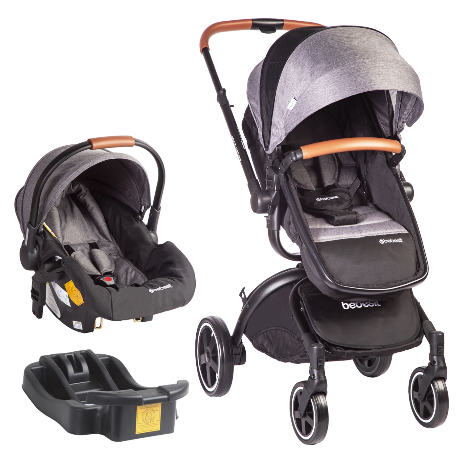 Coche Cuna Travel System Deluxe 360° Bebesit