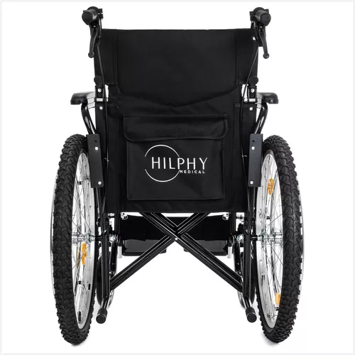 Silla De Ruedas Todo Terreno Extra Resistente Frenos De Lujo