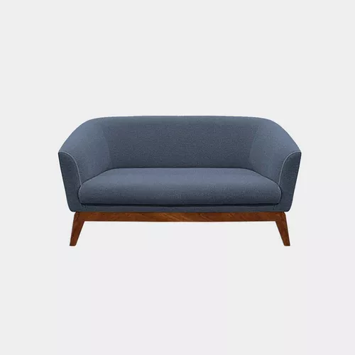 Sillón Para Sala Dos Plazas Alicia Tela Trixie Inlab Muebles