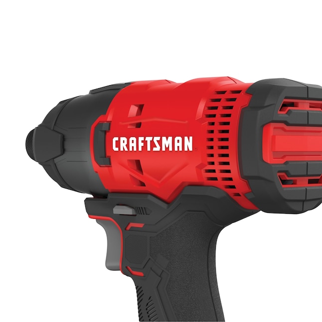 CRAFTSMAN V20 Kit combinado de herramientas eléctricas de 2 herramientas de 20 voltios máx. con estuche blando (2 baterías incluidas y cargador incluido)
