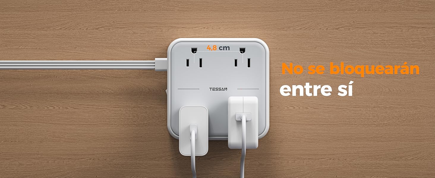 multicontacto 3 metros