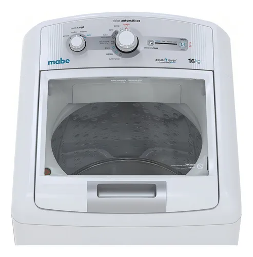 Lavadora automática Mabe hasta 16kg color blanco