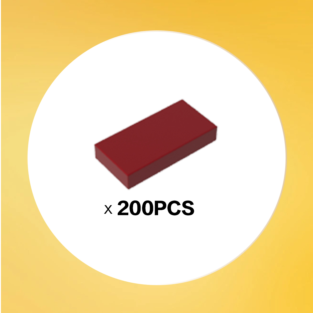 Fliese 1 x 2 mit Nut x200PCS #3069