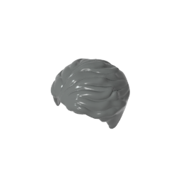 Gobricks-Figur, nach links gekämmtes Haar, zerzaust [einfach]