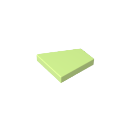 Fliese Spezial 2 x 2 Keilförmig Links-MyGobricks