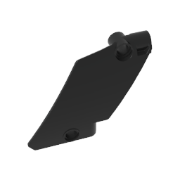 Technic Panel Gebogen 5 x 7 Parallelogramm Rechts