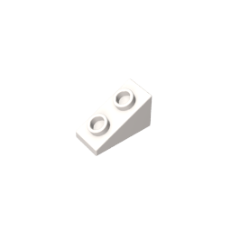 1x2x1 abgeschrägter Stein