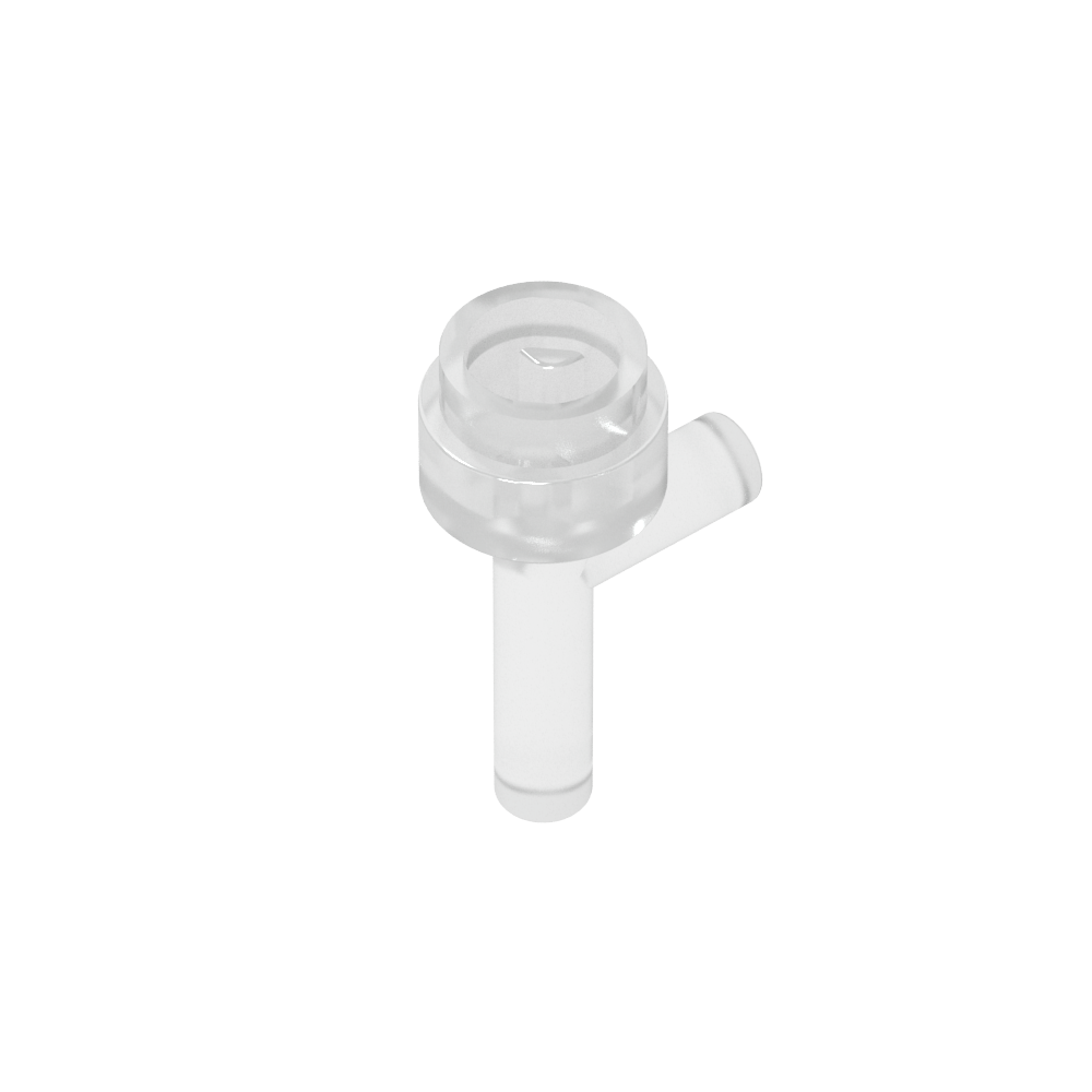 Waffe Pistole / Fackel (Space) [Keine Rillen]-MyGobricks
