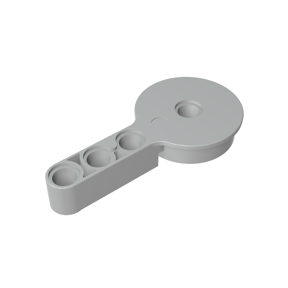 Technic Drehgelenkscheibe mit Stift und 3L-Balken dick - MyGobricks