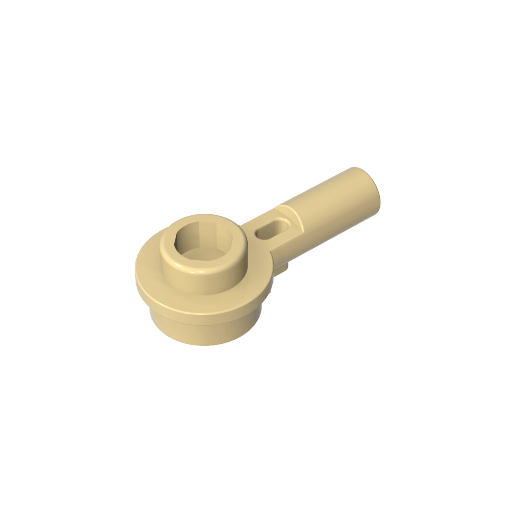 Platte rund 1 x 1 mit hohlem Bolzen und horizontalem Balken 1L-MyGobricks