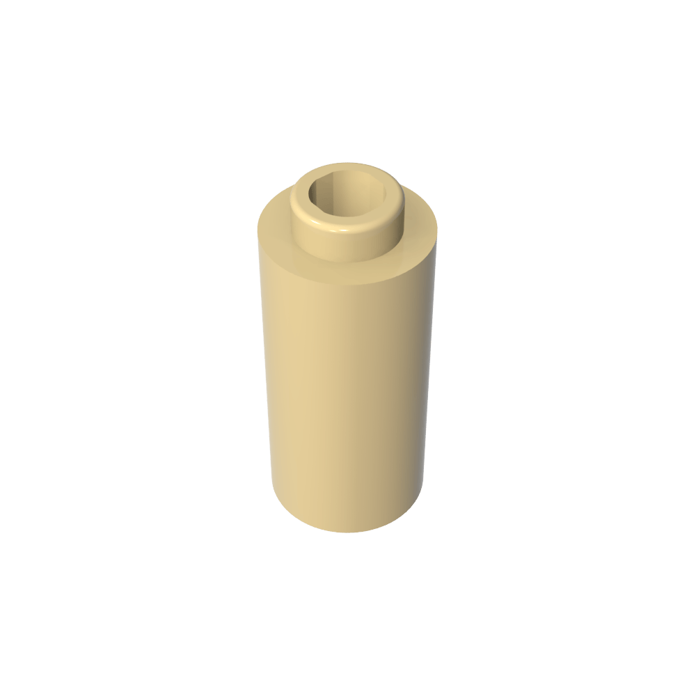 Runder Stein 1 x 1 x 1 2/3-MyGobricks