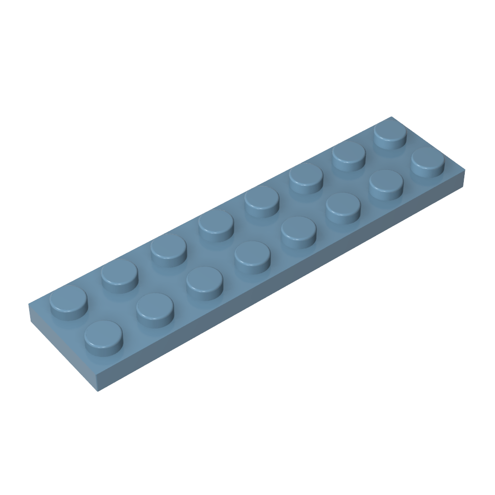 Platte 2 x 8-MyGobricks