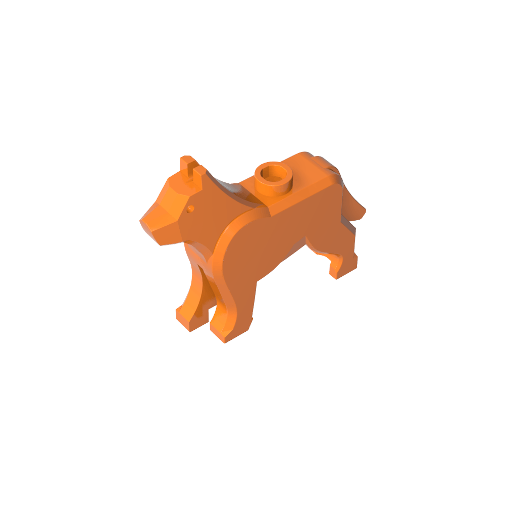 Tier, Hund / Wolf-MyGobricks