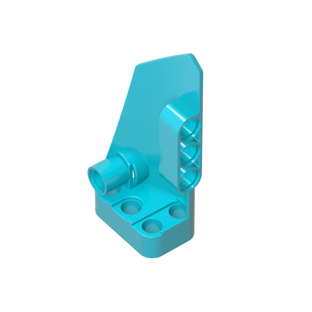 Technic Panel Verkleidung Nr. 4 klein glatt lang, seitlich B-MyGobricks