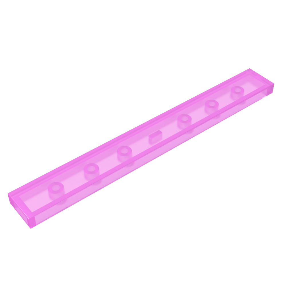 Fliese 1 x 8 mit Nut