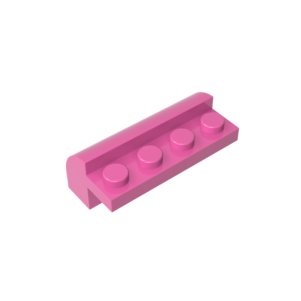 Gebogener Ziegelstein 2 x 4 x 1 1/3 mit gebogener Oberseite - MyGobricks