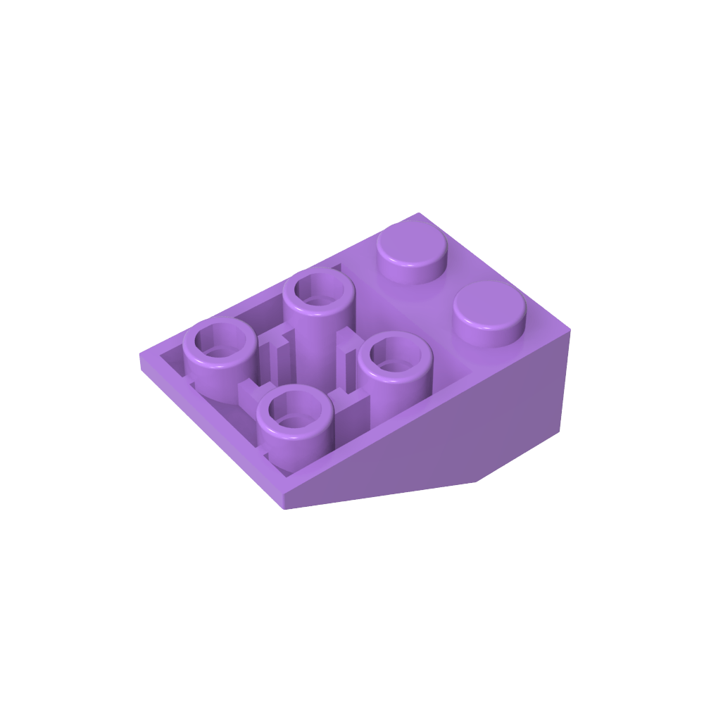 Schräge umgekehrte 33° 3 x 2 [Keine Verbindungen zwischen Noppen]-MyGobricks