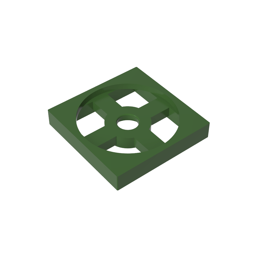 Drehteller 2 x 2 Platte, Sockel-MyGobricks