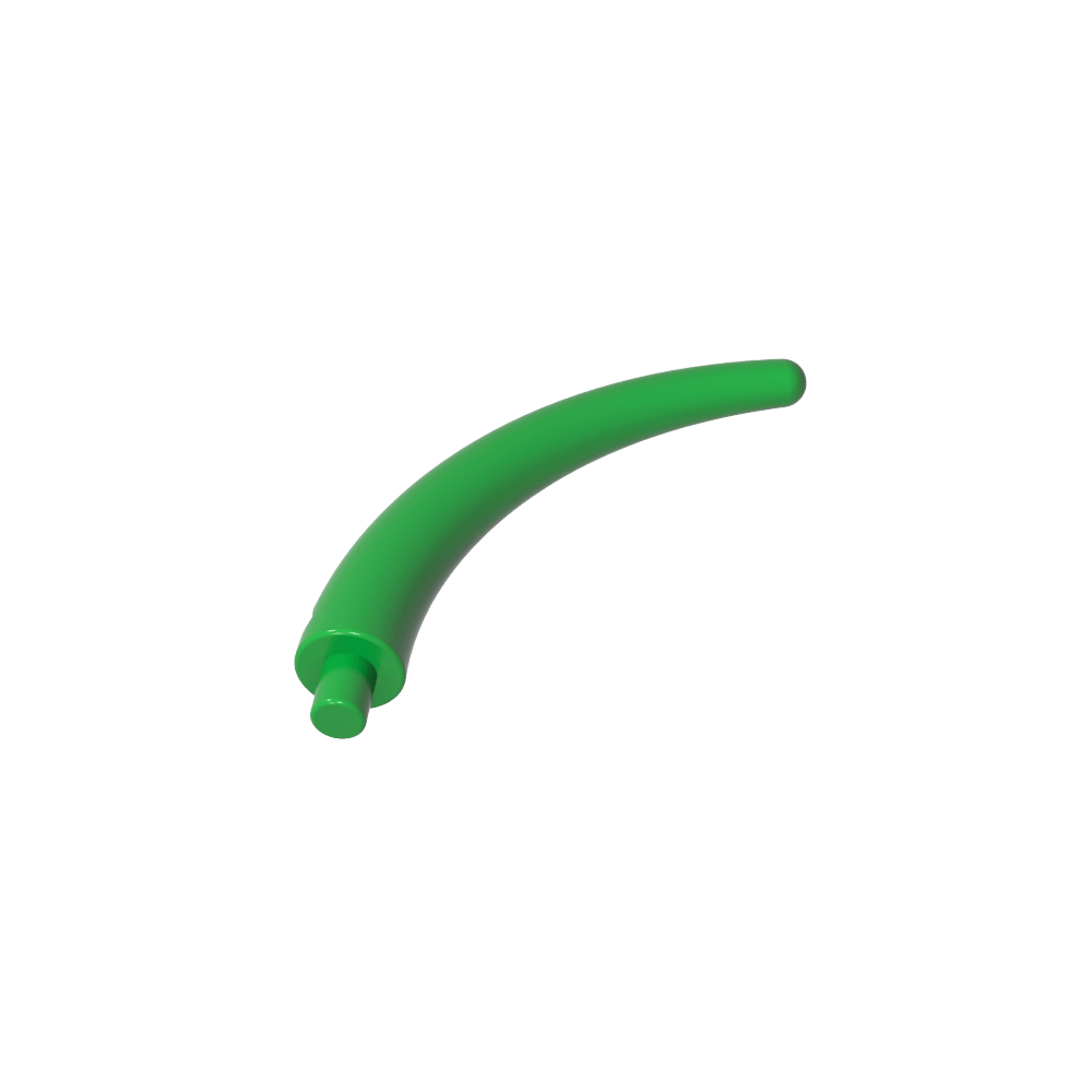 Tierkörperteil / Pflanze, Schwanz / Klaue / Horn / Ast / Tentakel, Endabschnitt-MyGobricks