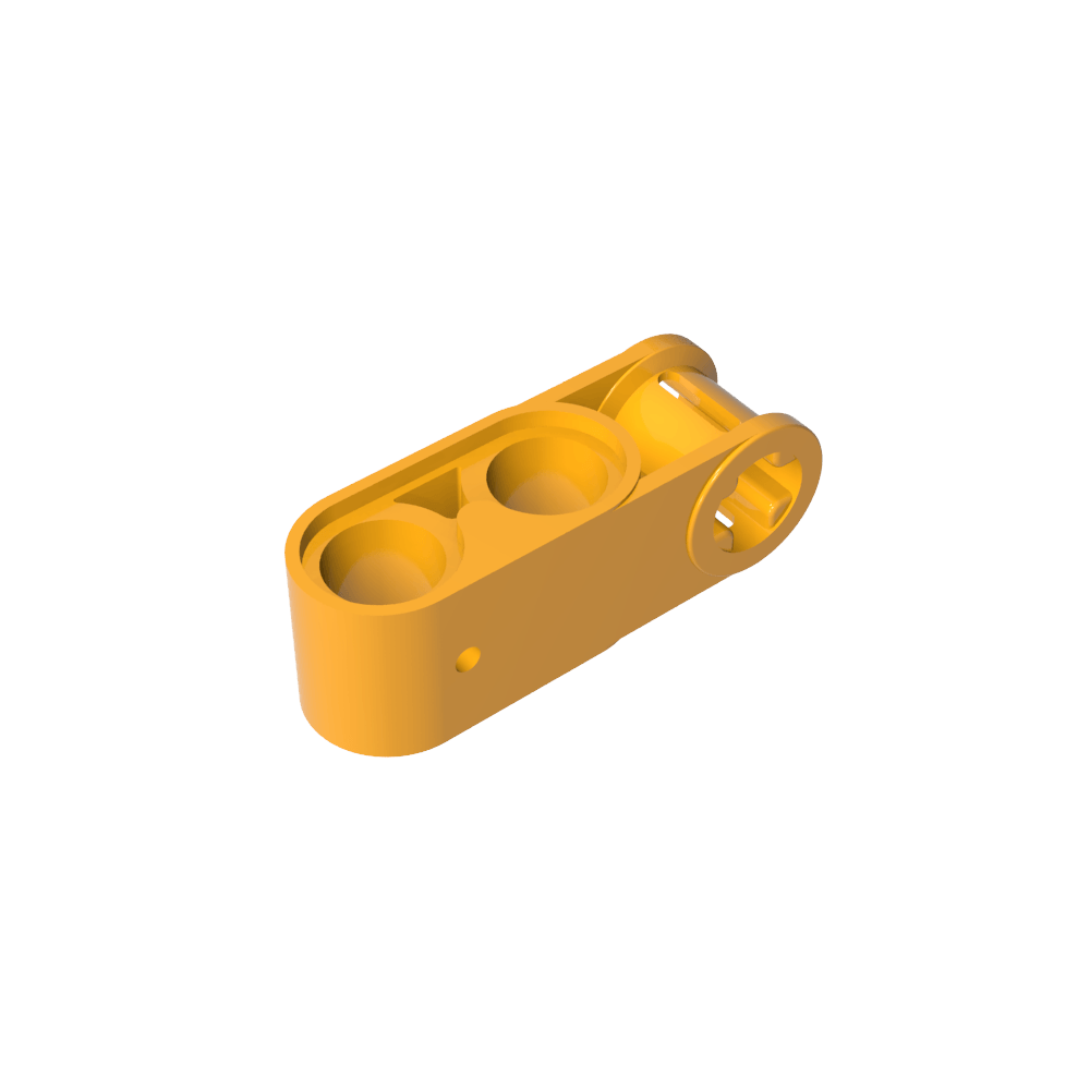 Technic Achs- und Stiftverbinder senkrecht 3L mit 2 Stiftlöchern - MyGobricks