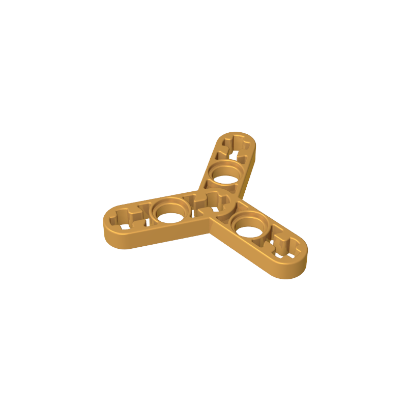 3-blättriger perforierter Arm (dünn)
