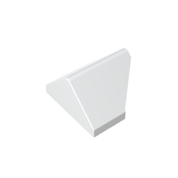 Schräg 45° 2 x 1 Doppelt / Invertiert mit Unterrohr - MyGobricks