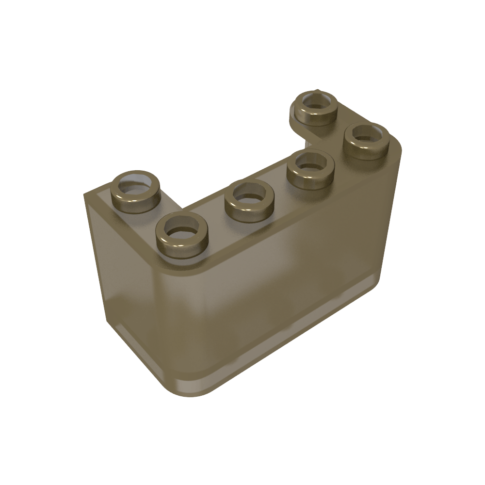 Windschutzscheibe 2 x 4 x 2 Vertikal-MyGobricks