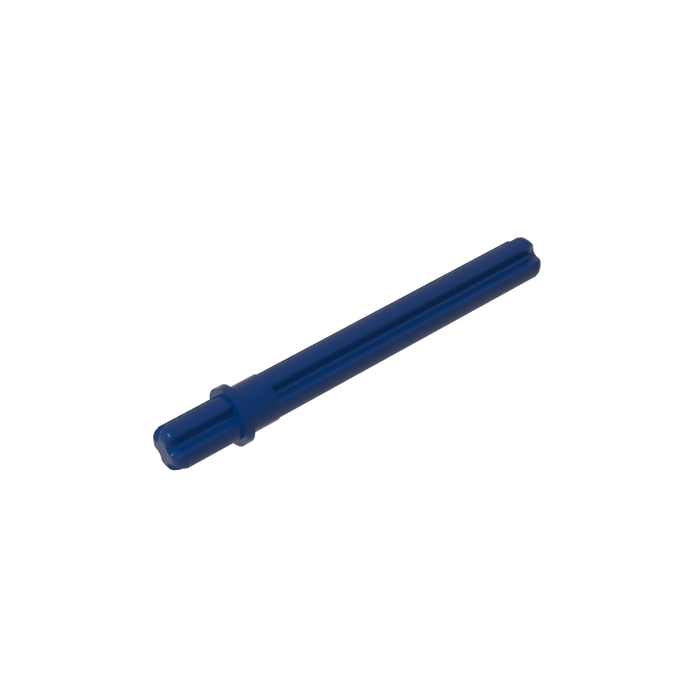 Technic Achse 5.5 mit Stopper [Flaches kurzes Ende]-MyGobricks