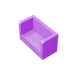 1x2x1 Wand, dreiseitiges Paneel