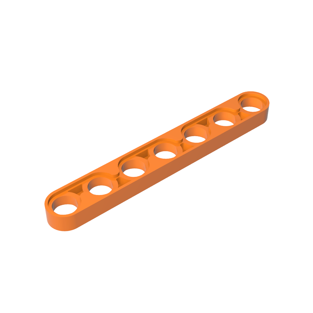 Technic Balken 1 x 7 dünn - MyGobricks