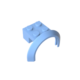 Radlauf, Kotflügel 4 x 2 1/2 x 2-MyGobricks