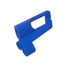 Technic Panel Verkleidung Nr. 5 Klein Kurz, Großes Loch, Seite A