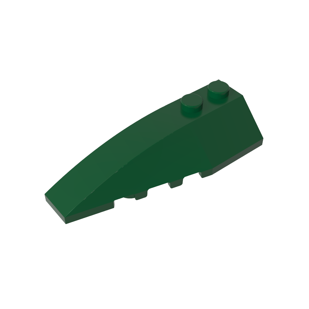 Keil gebogen 6 x 2 links-MyGobricks